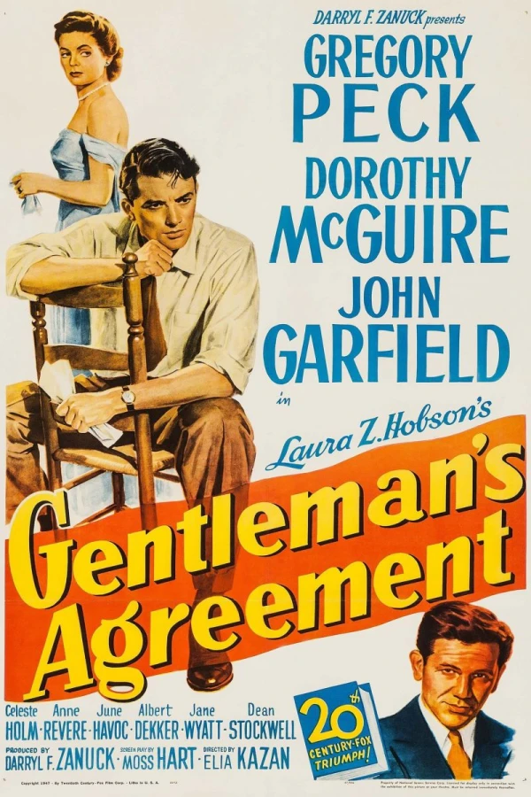 Gentleman's Agreement Affiche