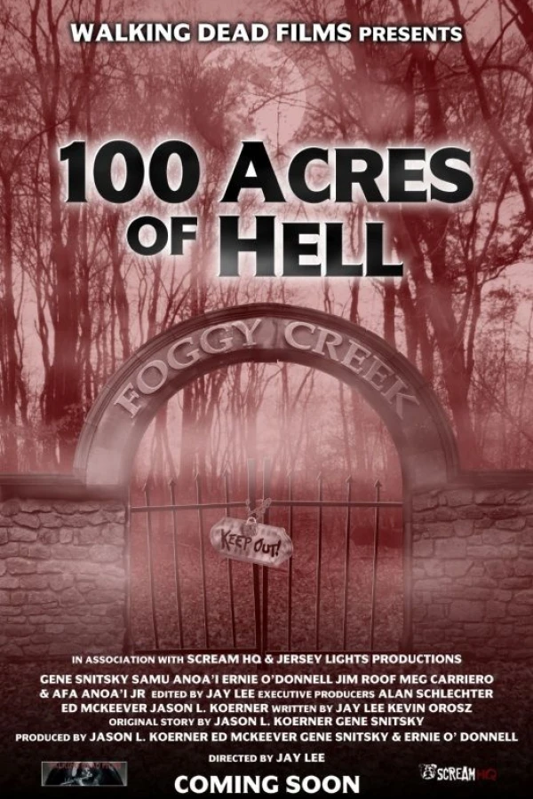 100 Acres of Hell Affiche