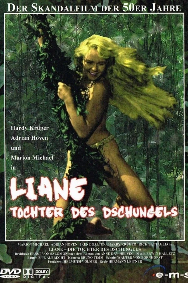Liane, die Tochter des Dschungels Affiche