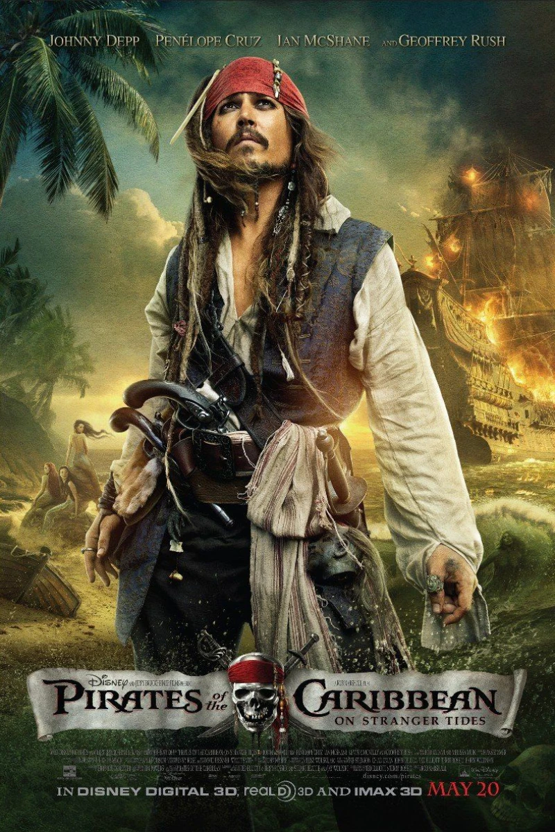 Pirates des Caraïbes 4 Affiche