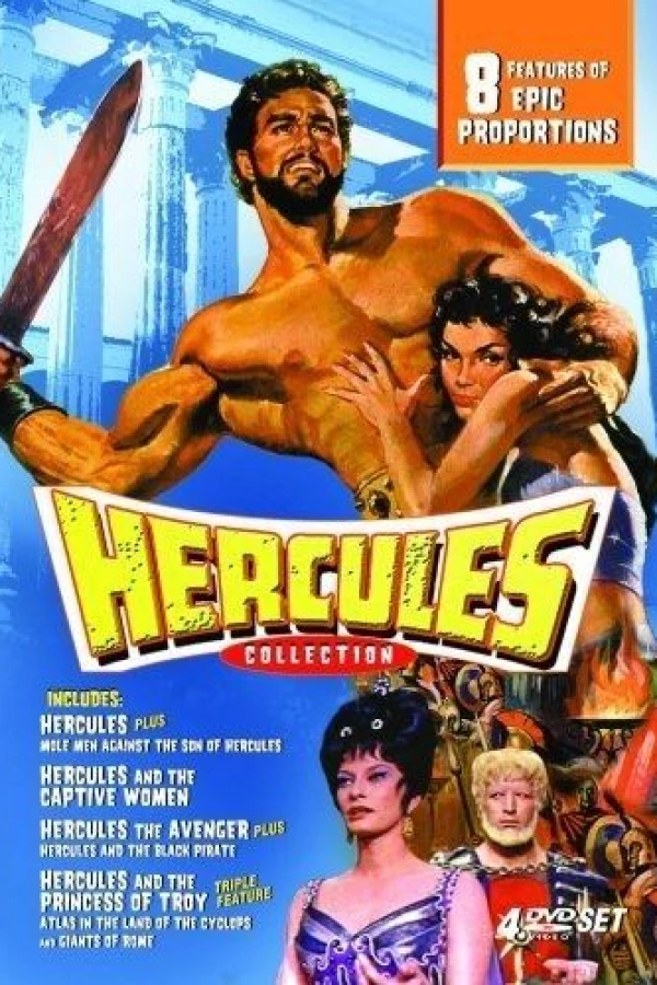 Hercules and the Black Pirates Affiche