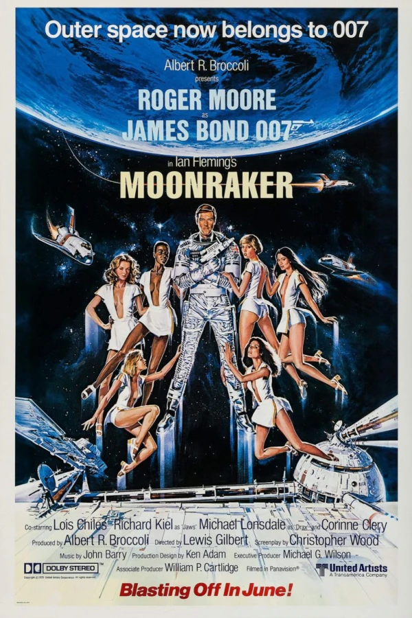 James Bond 007 Moonraker Affiche