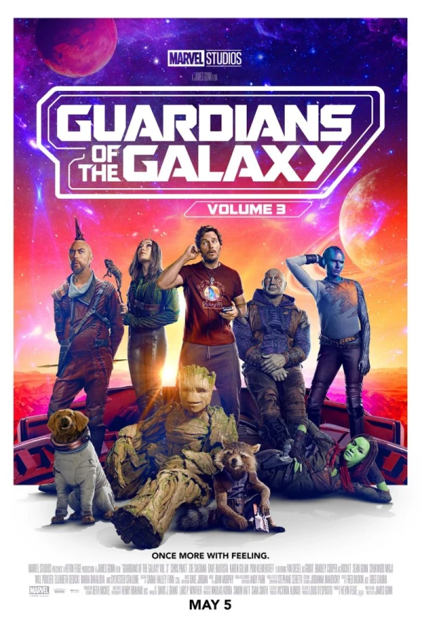 Les Gardiens de la Galaxie 3 Affiche