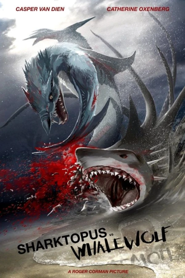 Sharktopus vs. Whalewolf Affiche
