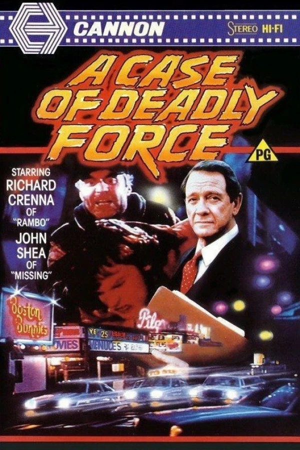A Case of Deadly Force Affiche