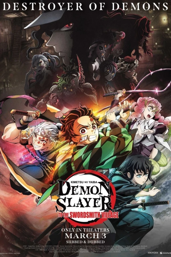 Demon Slayer: Kimetsu No Yaiba - To the Swordsmith Village Affiche