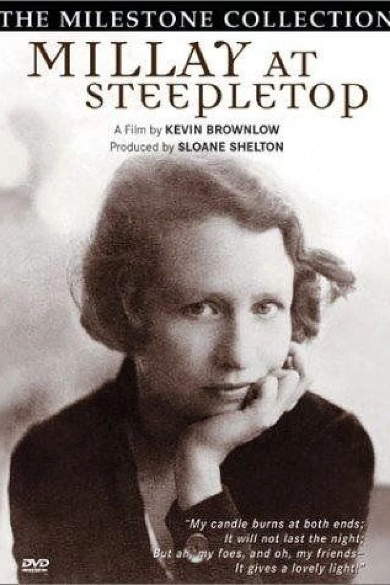 Millay at Steepletop Affiche