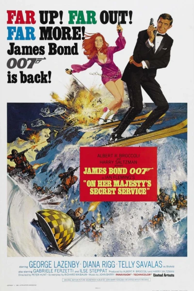 1969 James Bond 007 Au service secret de Sa Majesté