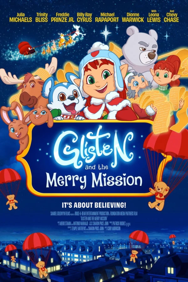 Glisten and the Merry Mission Affiche