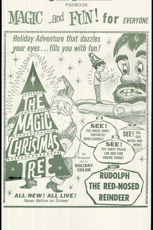 Magic Christmas Tree Affiche