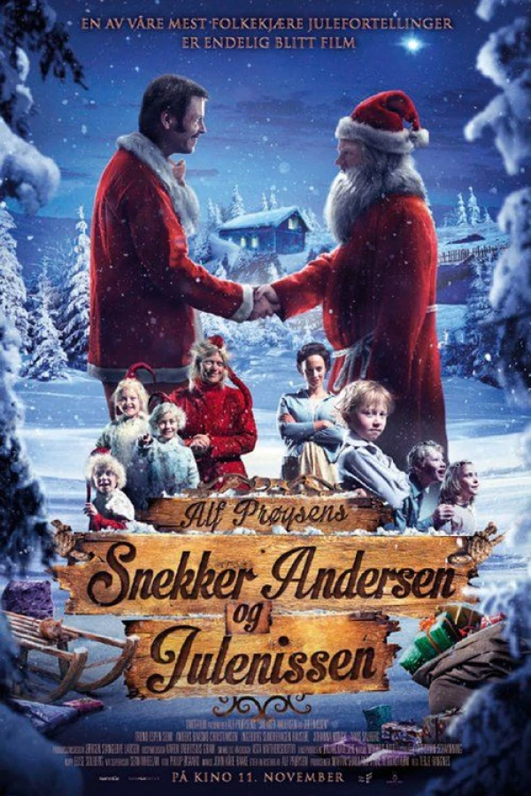 L'étrange Noël de M. Andersen Affiche