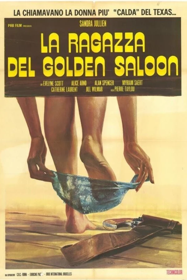 Les orgies du Golden Saloon Affiche