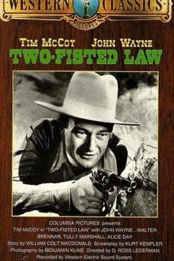Two-Fisted Law Affiche