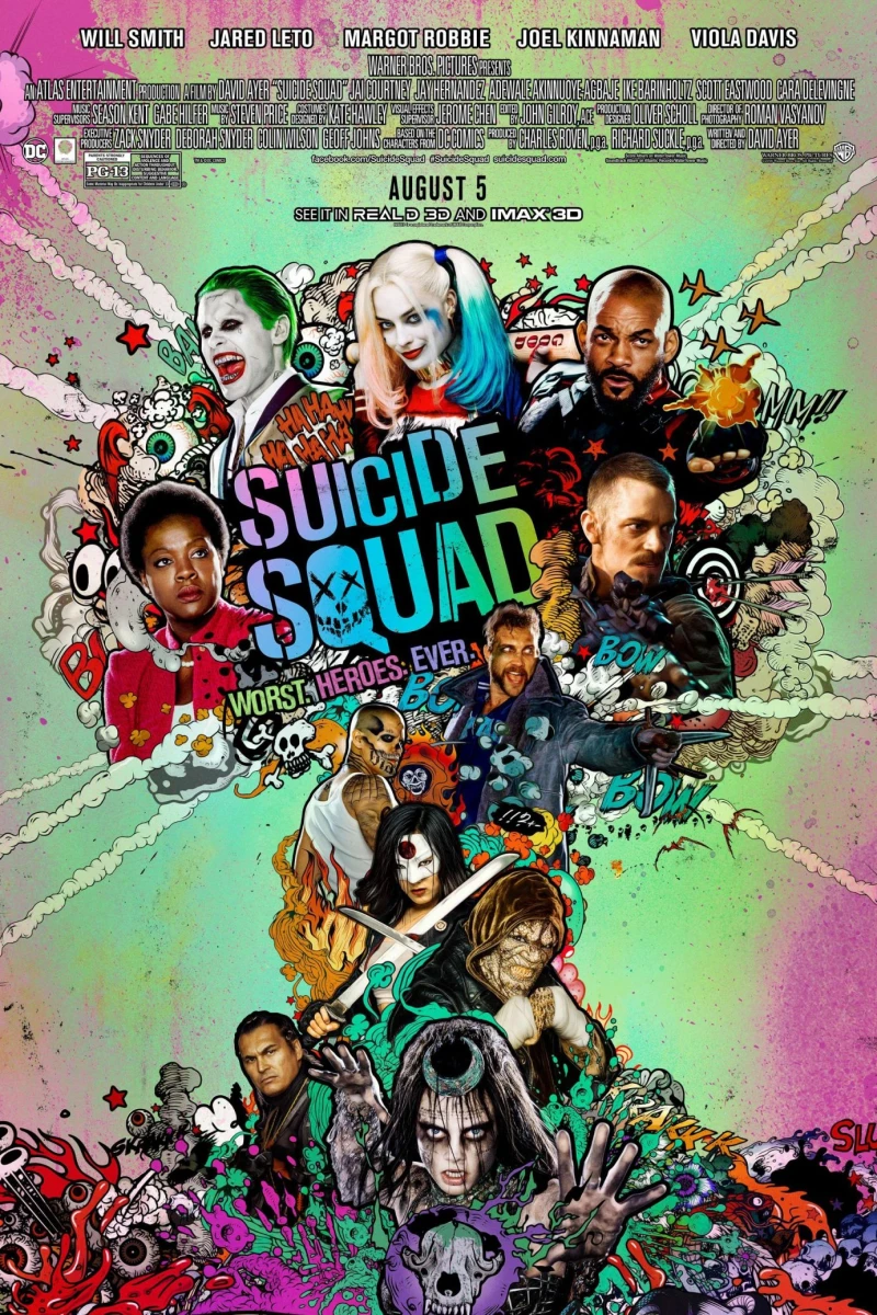 DC Comics Film 03 - Suicide Squad Affiche