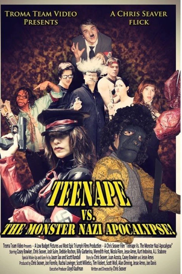 Teenape Vs. The Monster Nazi Apocalypse Affiche