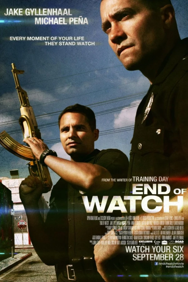 End of Watch Affiche