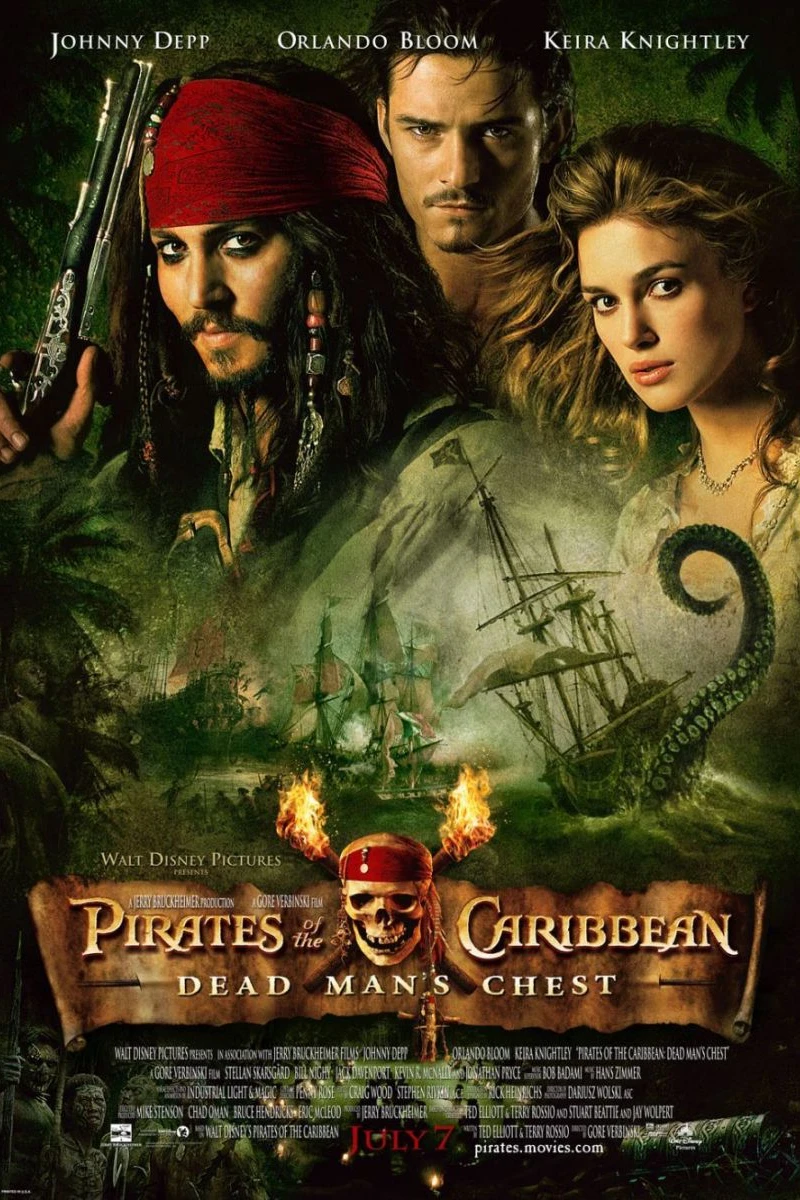 Pirates des Caraïbes 2 Affiche