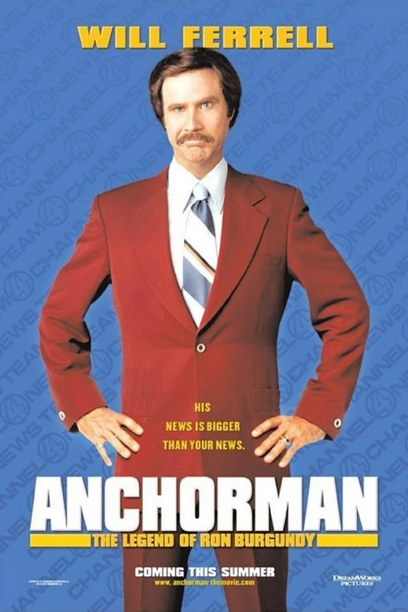 Anchorman: The Legend of Ron Burgundy Affiche