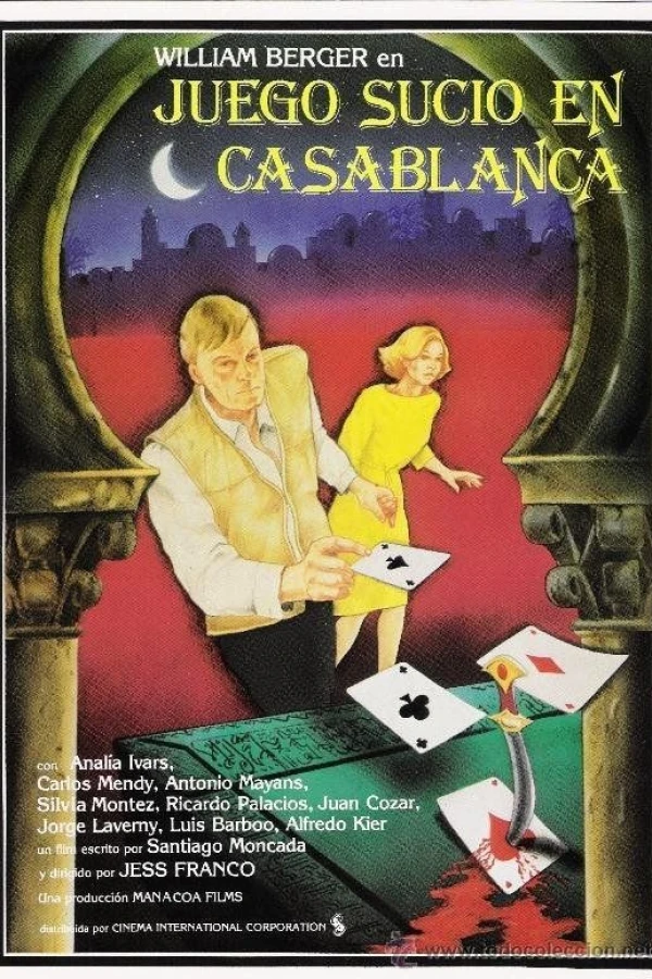 Dirty Game in Casablanca Affiche