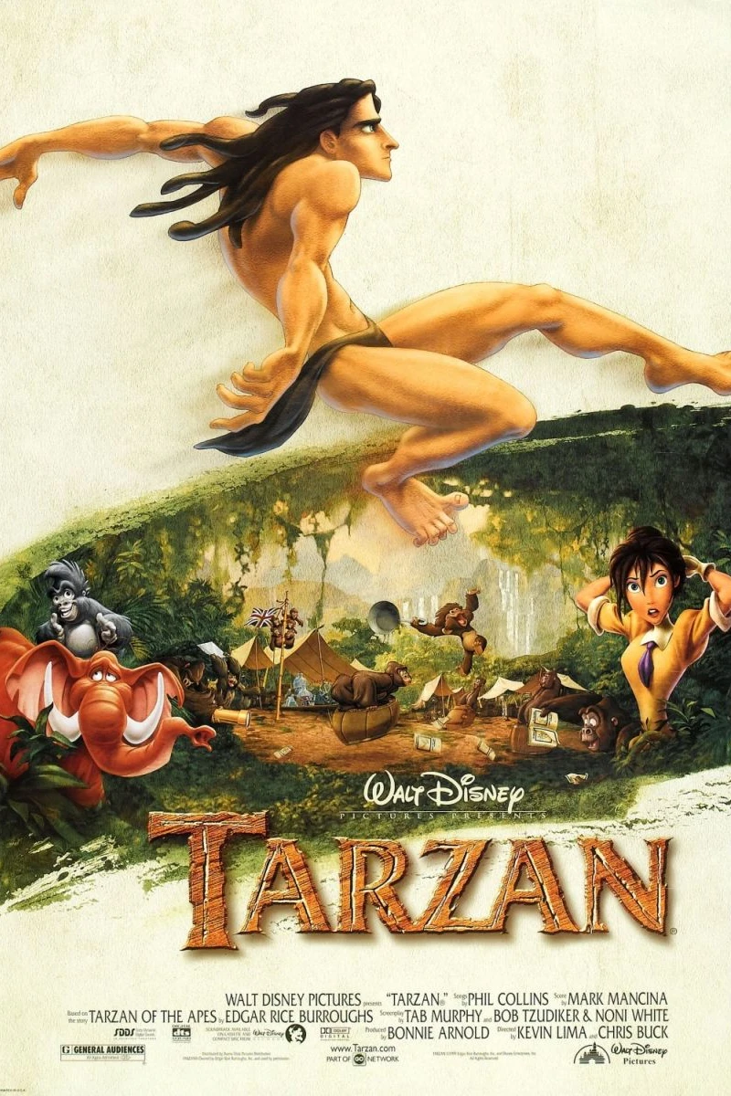 Tarzan Affiche