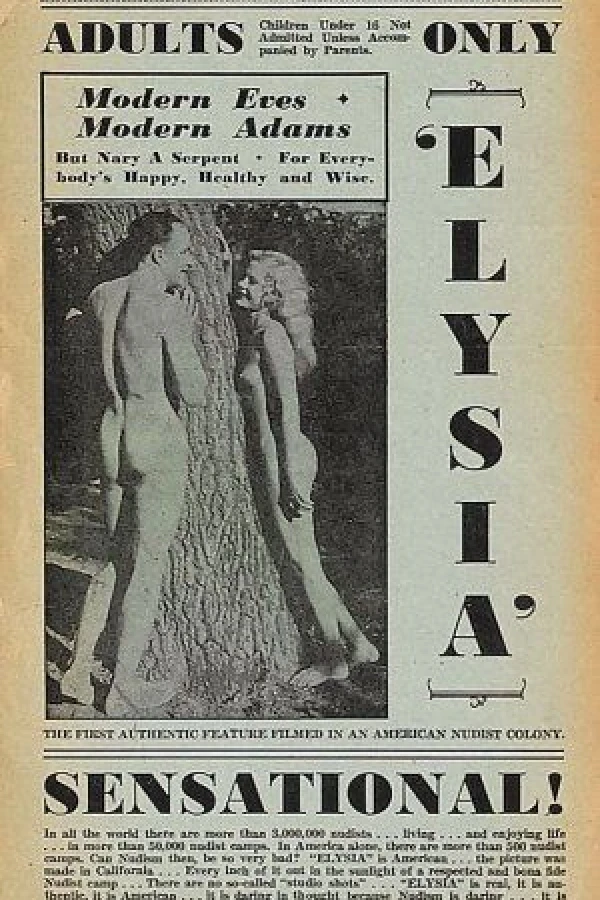 Elysia (Valley of the Nude) Affiche