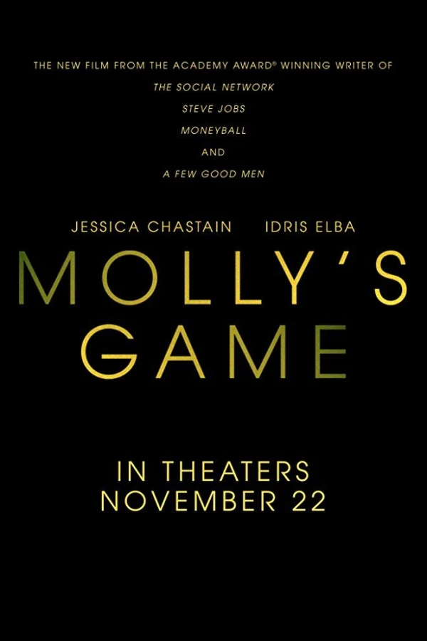 Molly's Game Affiche