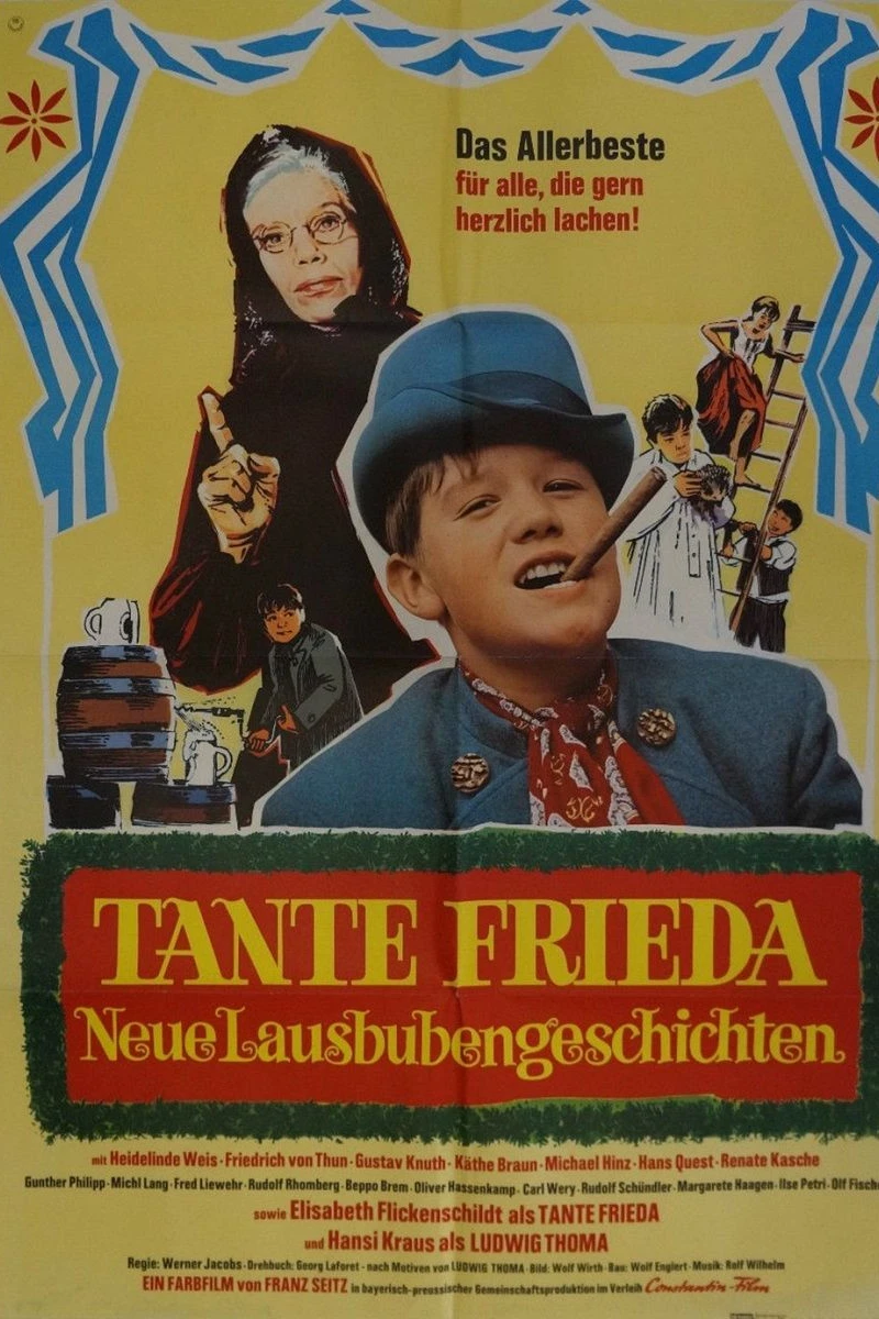 Tante Frieda - Neue Lausbubengeschichten Affiche