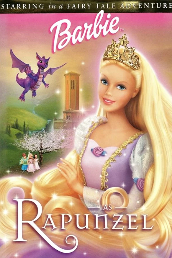 Barbie, princesse Raiponce Affiche