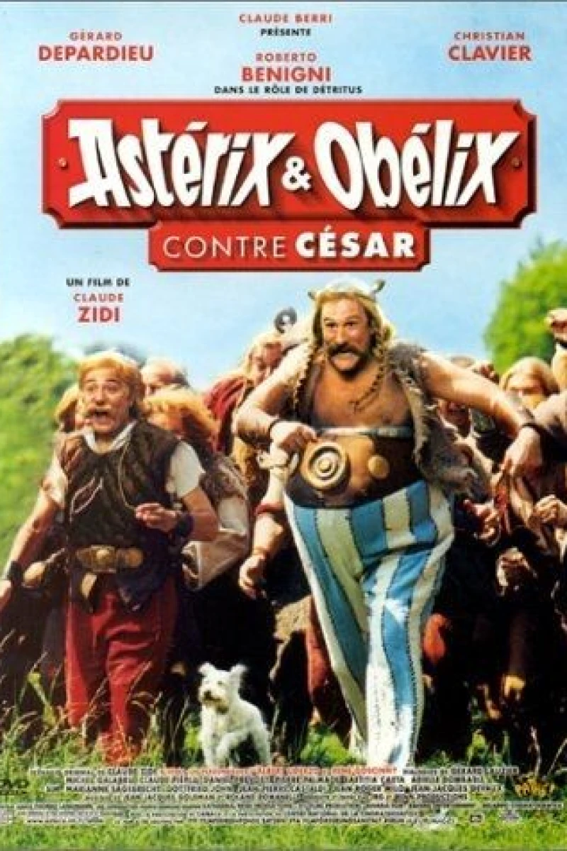 Astérix et Obélix contre César Affiche