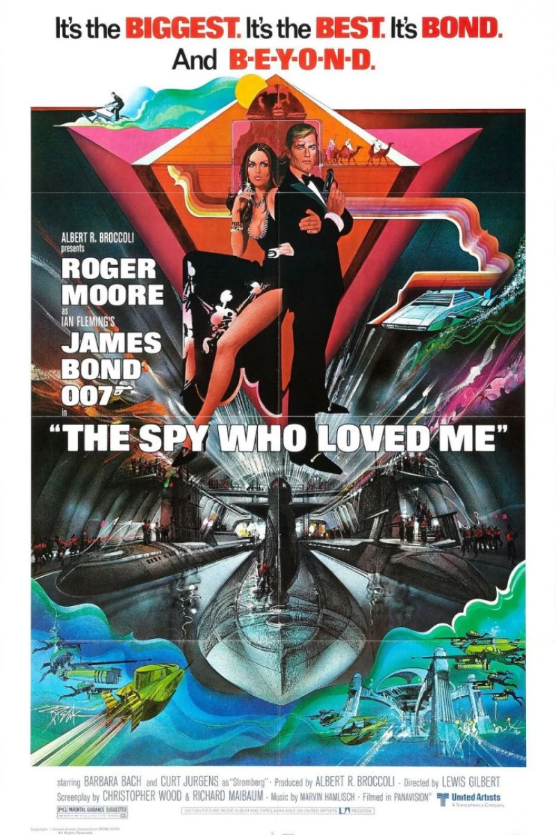 James Bond 007 L'espion qui m'aimait Affiche