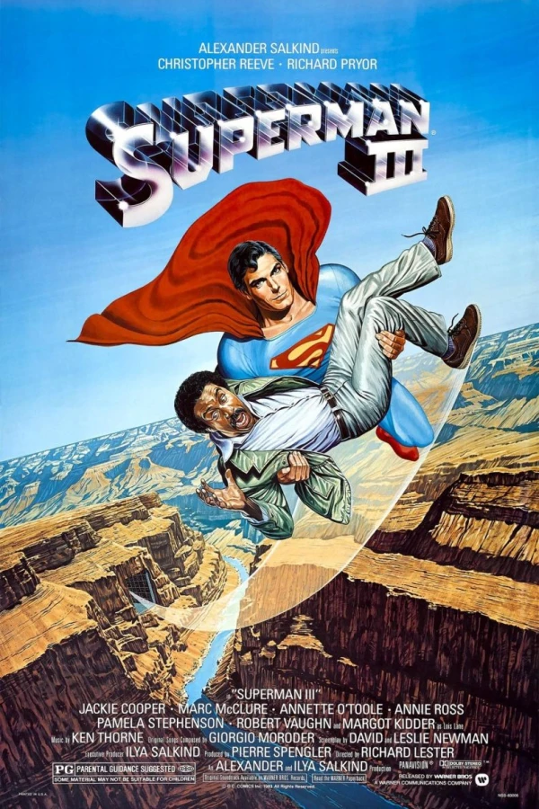 Superman III Affiche