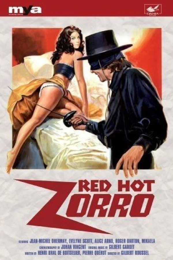 Zorro dans ses aventures galantes Affiche
