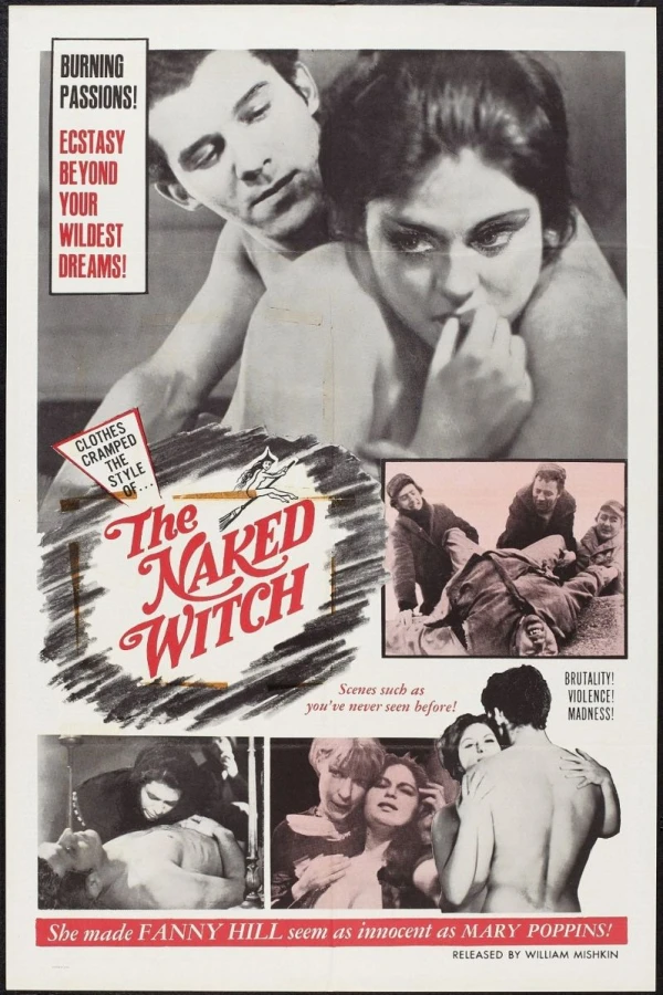 The Naked Witch Affiche