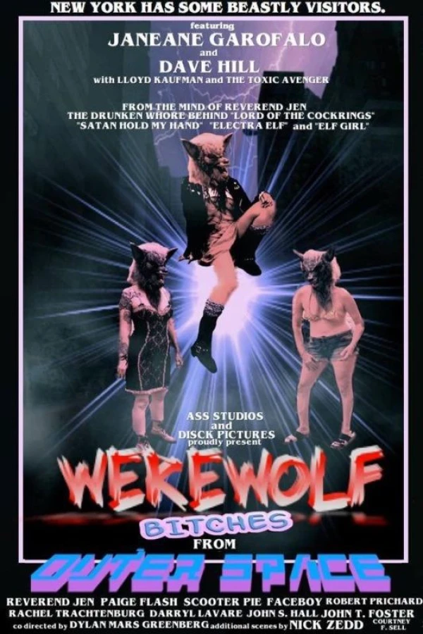 Werewolf Bitches from Outer Space Affiche