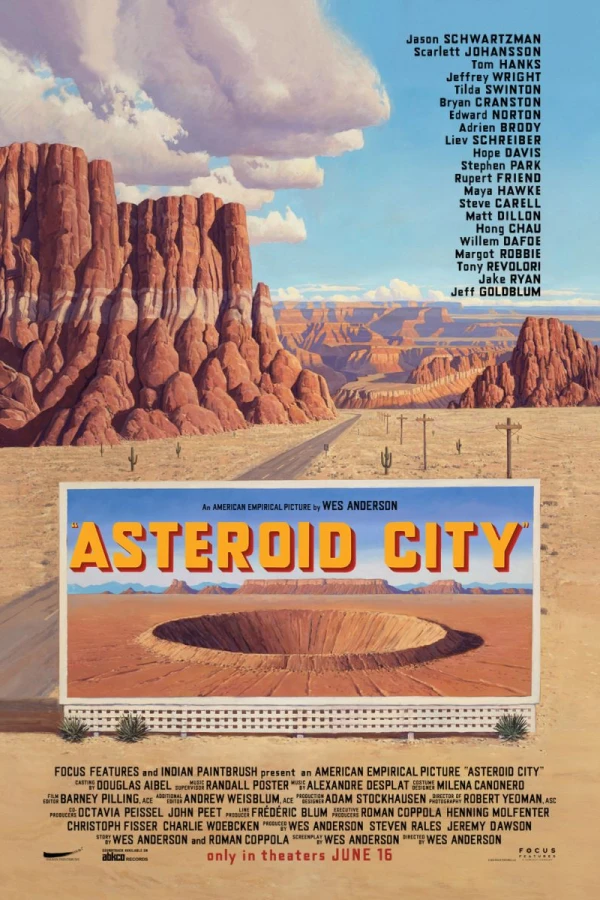 Asteroid City Affiche