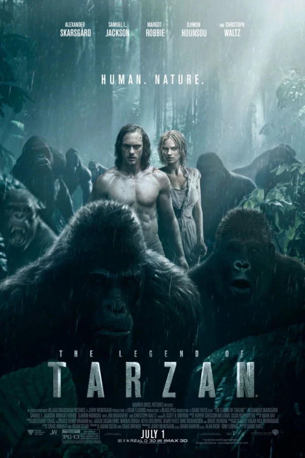 La légende de Tarzan Affiche