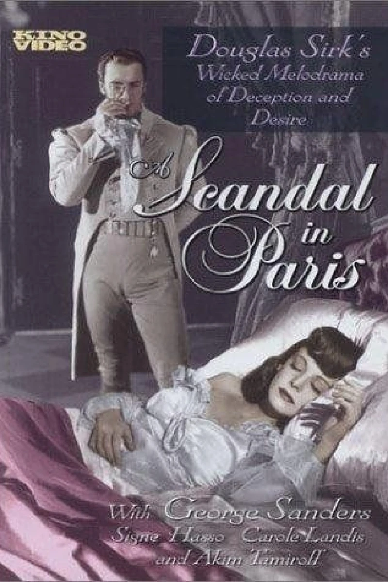 A Scandal in Paris Affiche