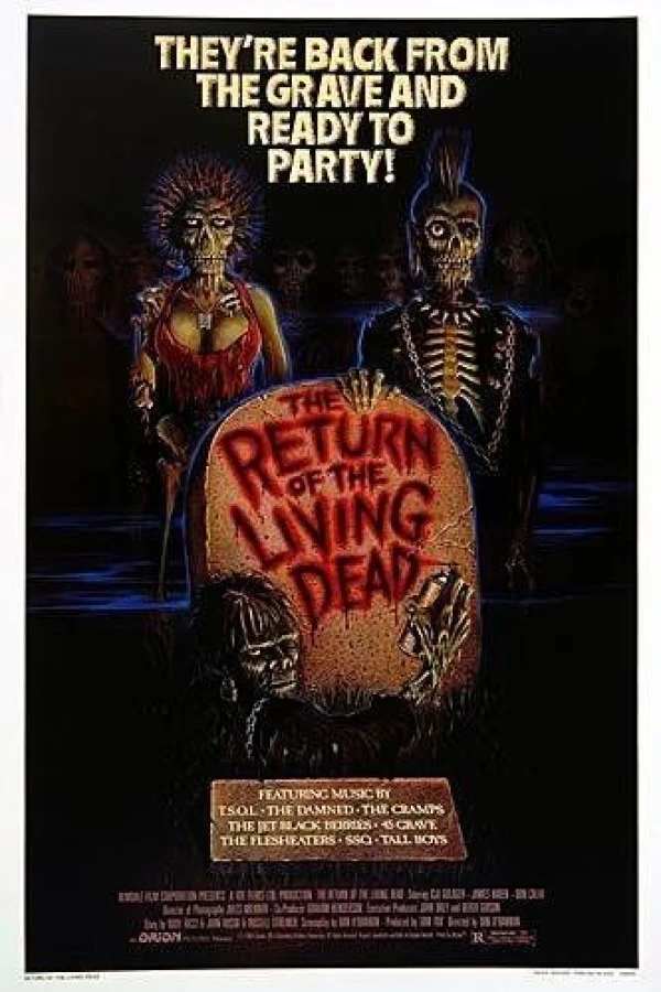 The Return of the Living Dead Affiche