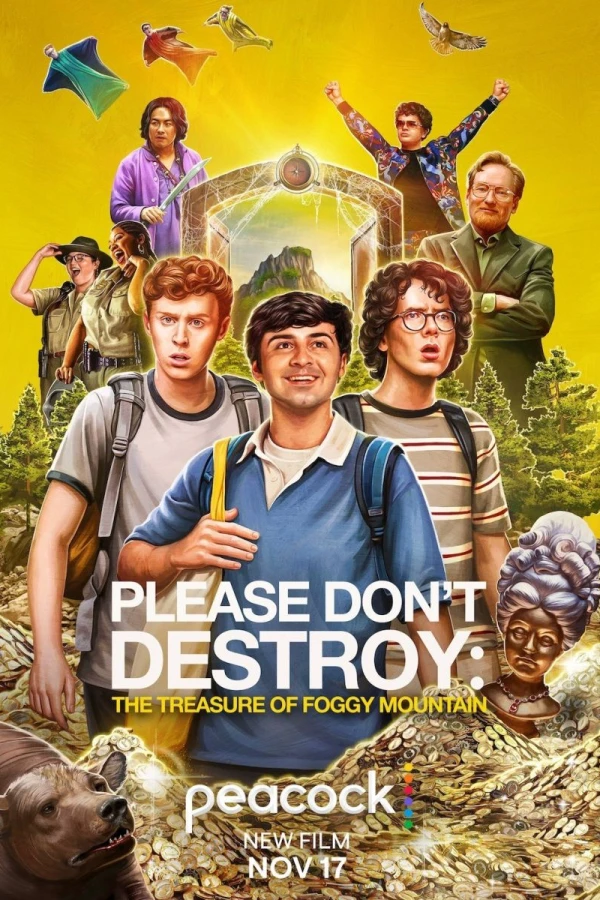 Please Don't Destroy: The Treasure of Foggy Mountain Affiche