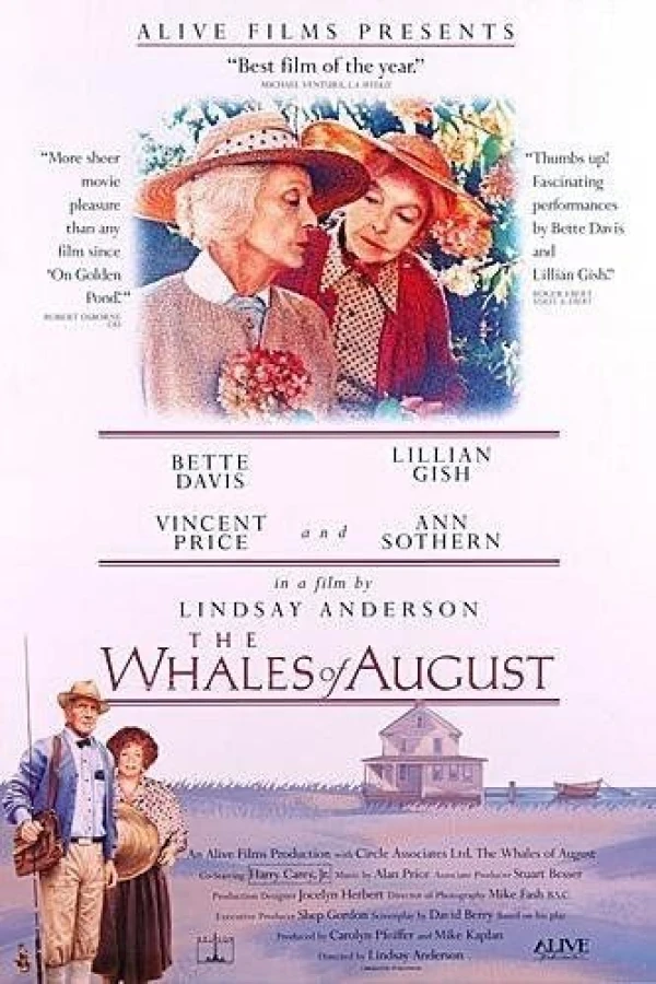 The Whales of August Affiche