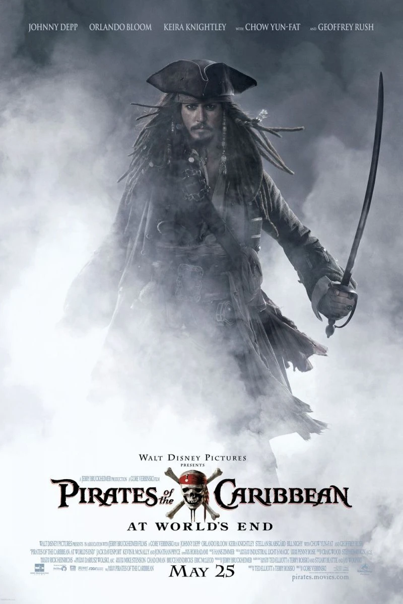 Pirates des Caraïbes 3 Affiche