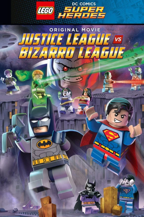 LEGO DC Comics Super Heroes : La Ligue des Justiciers vs Bizarro Affiche