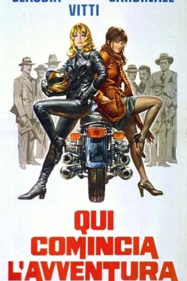 Blonde in Black Leather Affiche