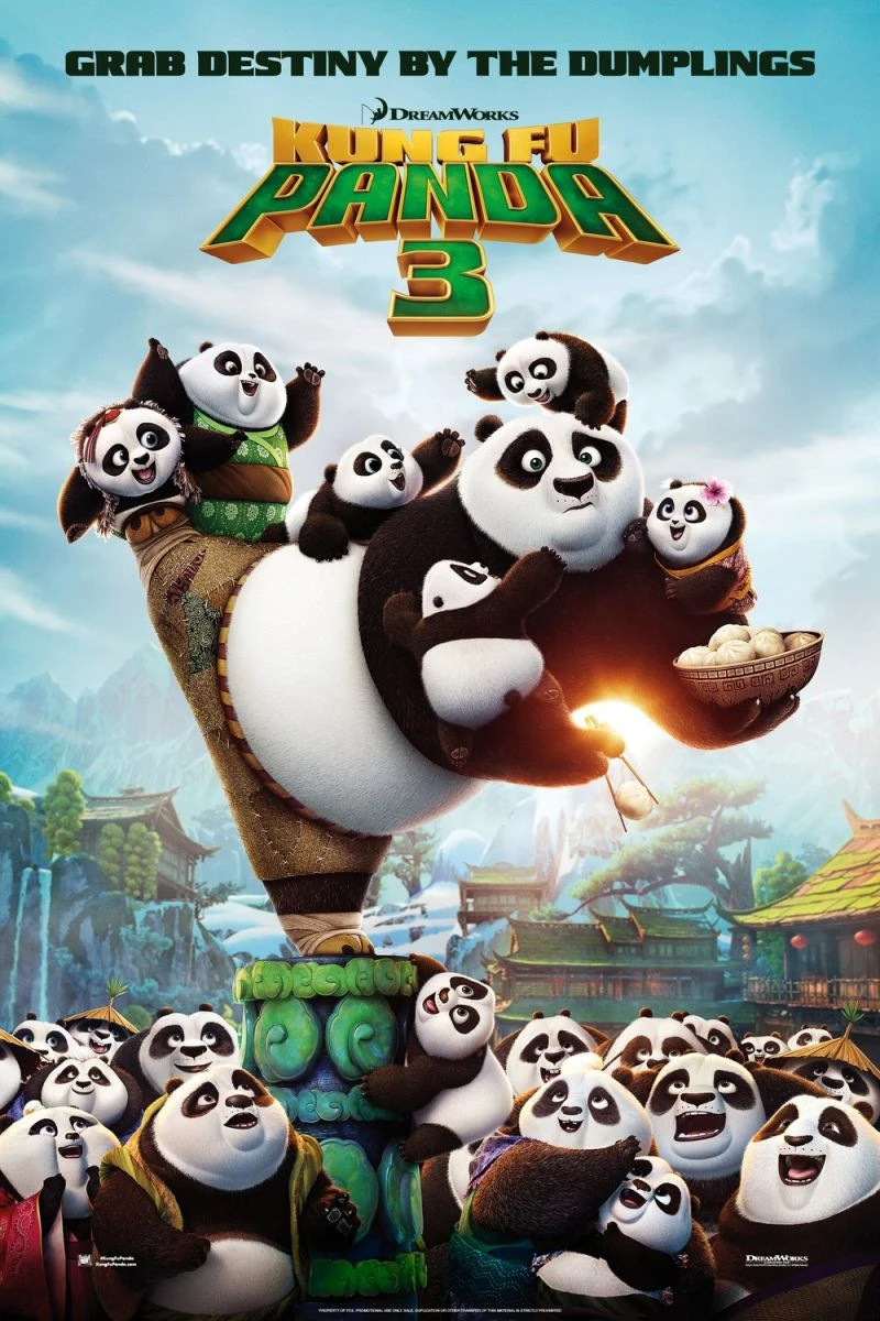 Kung Fu Panda 3 Affiche